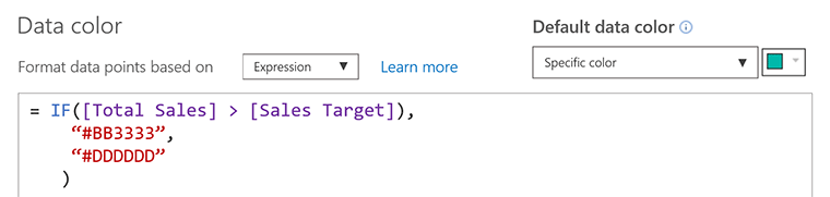 Power BI with expressions