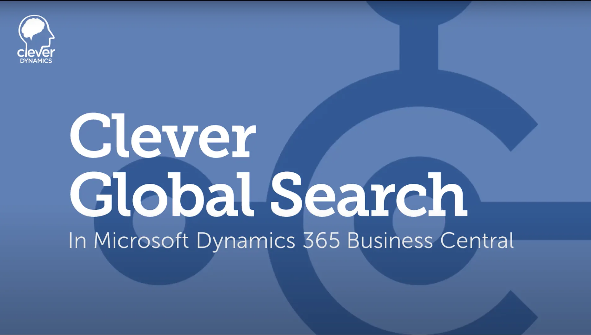Clever Global Search by Clever Dynamics for Dynamics 365